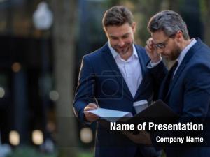 Business Talk Outdoor