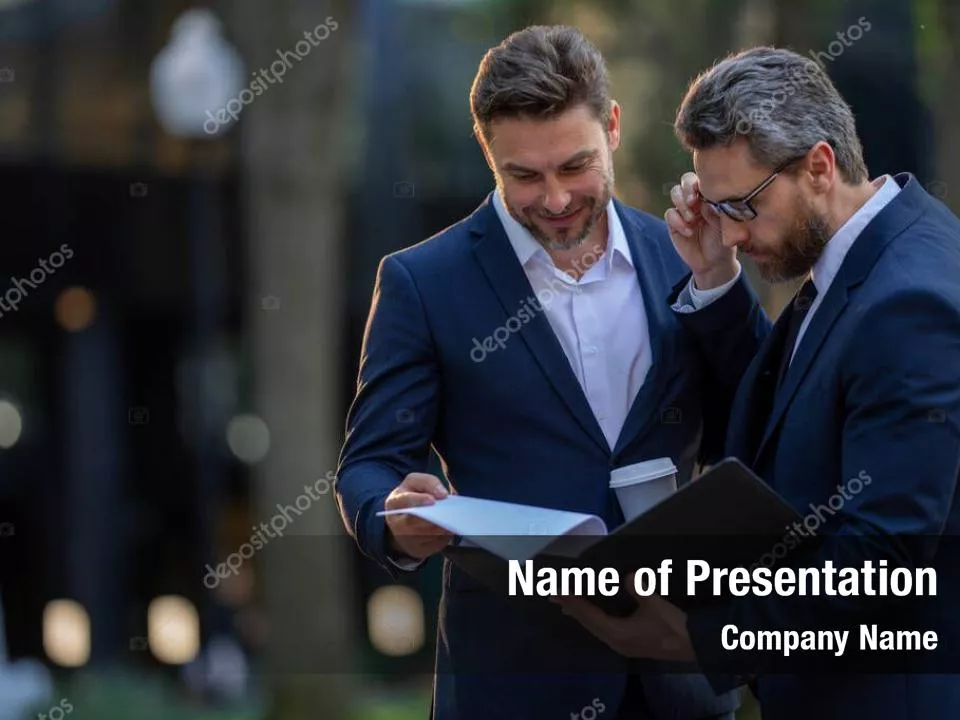 Business Talk Outdoor