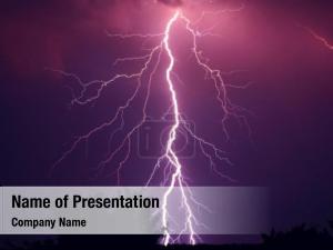 Lightning PowerPoint Template