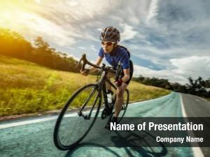 Cycling Race PowerPoint Template