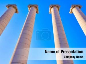 Ionic Columns PowerPoint Template
