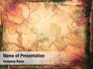 Floral Ornaments PowerPoint Template