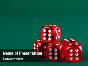 Dice On A Green Cloth