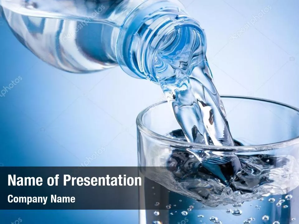 Filling the Glass with Water