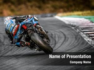 Motor Race PowerPoint Template