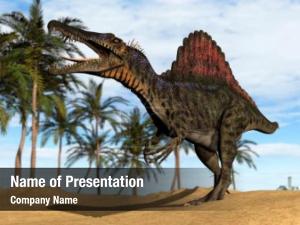 Spinosaurus PowerPoint Template
