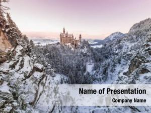 Magnificent Winter Landscape PowerPoint Template