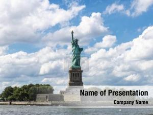 Statue of Liberty PowerPoint Template
