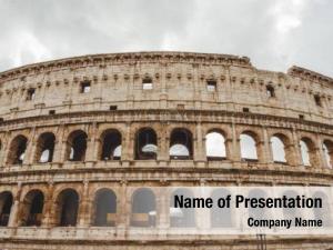 The Ancient Roman Colosseum PowerPoint Template