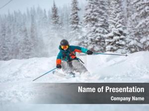 Skiing PowerPoint Template