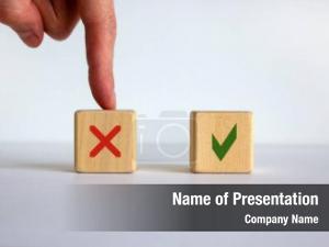 Decision Cube PowerPoint Template