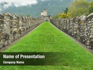 Green Path PowerPoint Template