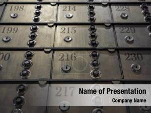Numbered Locks PowerPoint Template