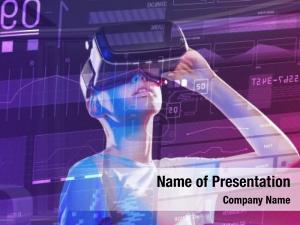 Virtual Reality Collage PowerPoint Template