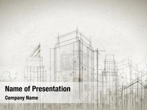 Construction background conceptual sketch plan