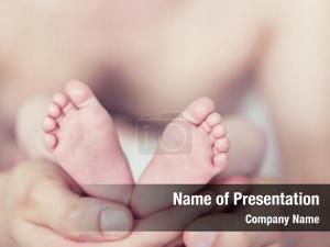 Little Feet PowerPoint Template
