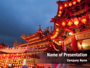 Chinese Temple PowerPoint Template