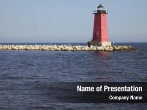 Manistique East Breakwater Light