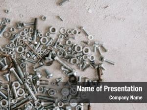 Screw Bolts PowerPoint Template