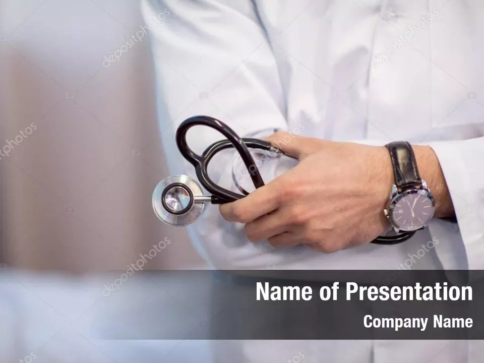 Doctor with a Stethoscope in Hand