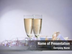 New Year Decorations PowerPoint Template