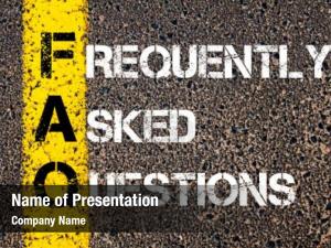 FAQ PowerPoint Template