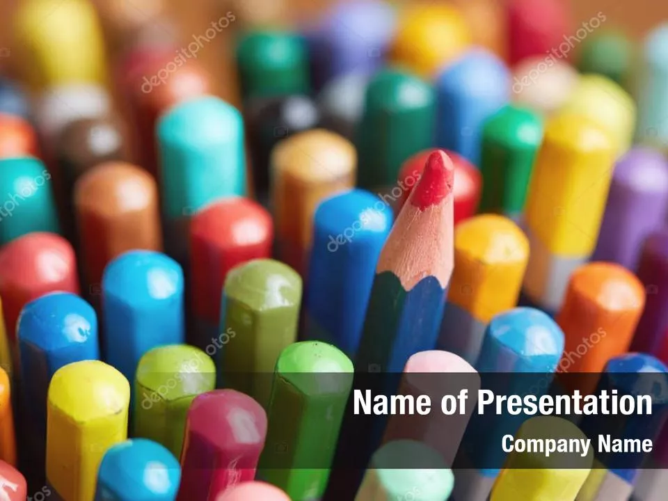 Bunch of Colored Pencils