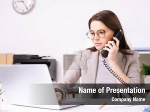 Business Secretary PowerPoint Template