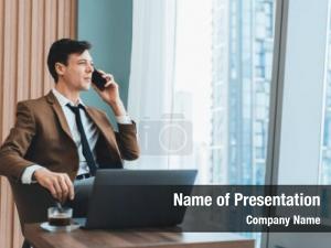 Business Phone Call Free PowerPoint Template