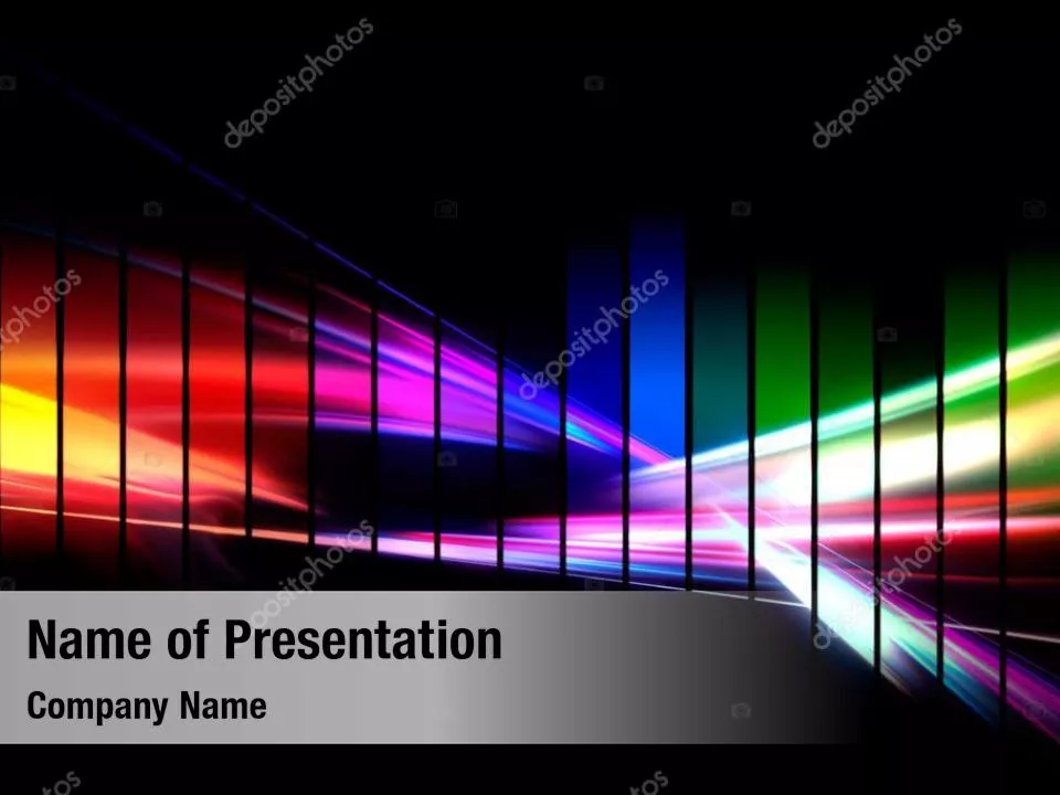 Bright Abstract Rainbow Swoosh Lines