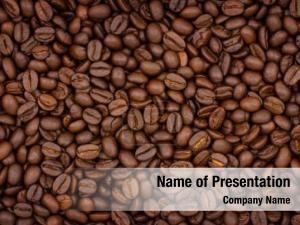 Espresso Flavored Abstract Background PowerPoint Template