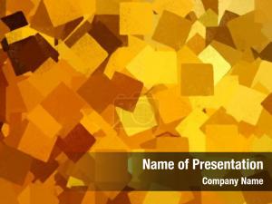 Transparent Square Shapes PowerPoint Template
