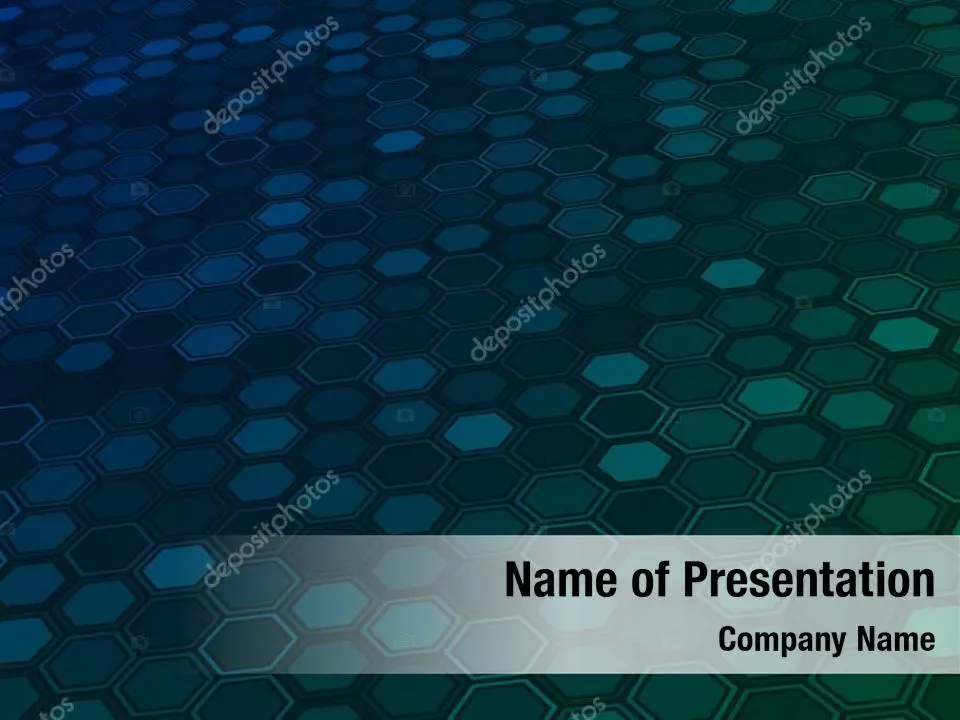 Abstract Hexagon Mosaic