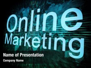 Online Marketing Concept PowerPoint Template