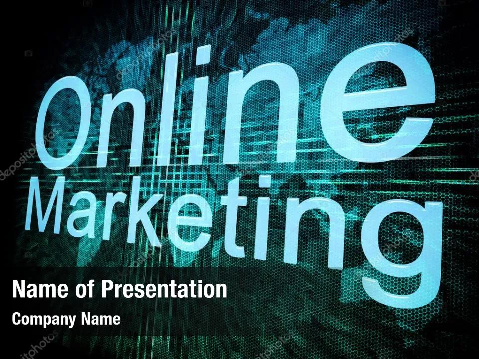 Online Marketing Concept