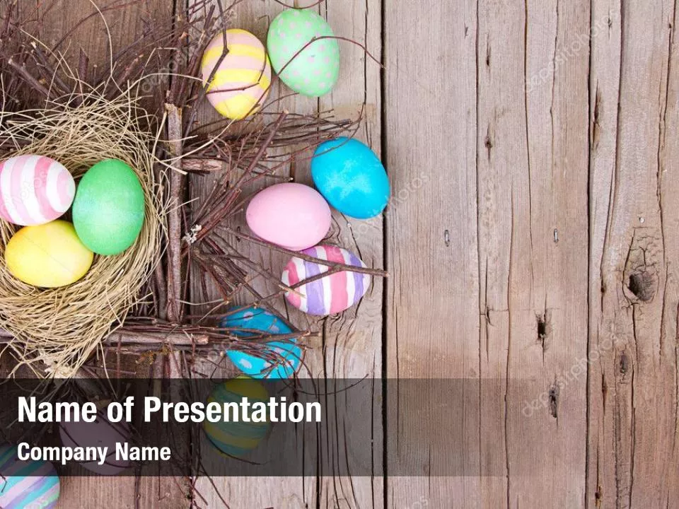 Colorful Easter Eggs