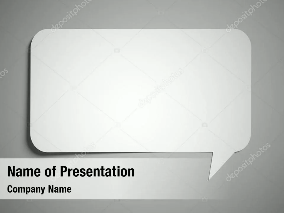 Folded Speech Bubble