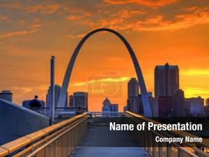 Gateway Arch PowerPoint Template