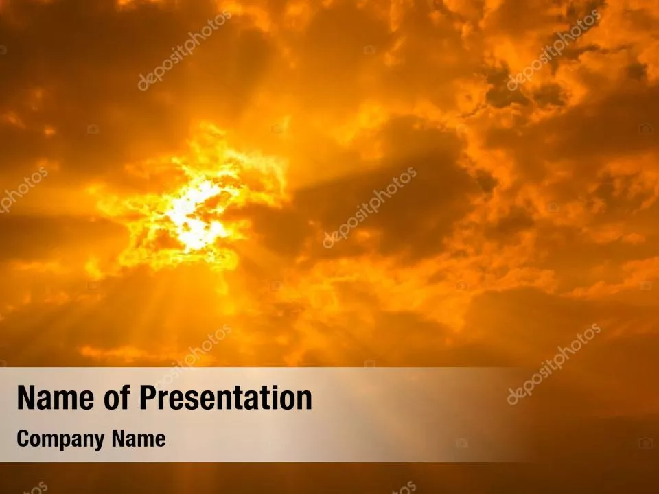 Sunshine Through Clouds