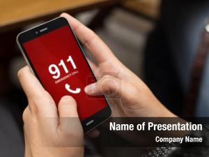 Emergency Line PowerPoint Template