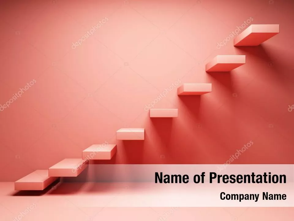 Abstract Colored Steps