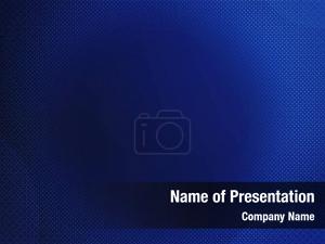 Azure and Black Abstract PowerPoint Template