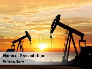 Oil Pump PowerPoint Template