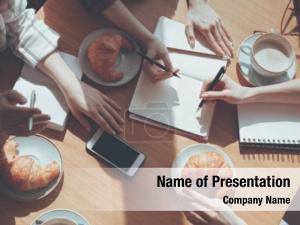 Business Lunch PowerPoint Template