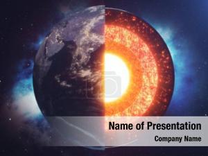 Earth Core PowerPoint Template