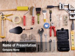 Tools and Hummer PowerPoint Template