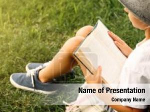Little Reader PowerPoint Template