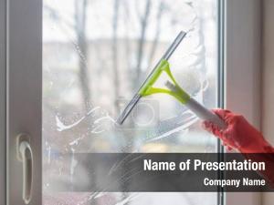 Window Wash Scraper PowerPoint Template