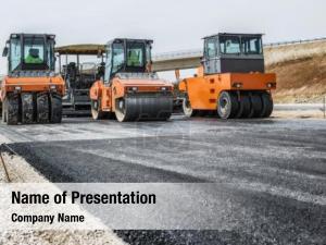 Road Building PowerPoint Template