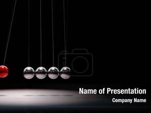 Newton's Cradle PowerPoint Template